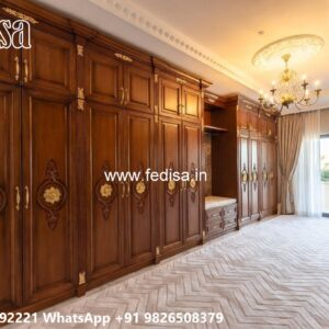 Elegant Wardrobe Design with Sliding Doors No-9105