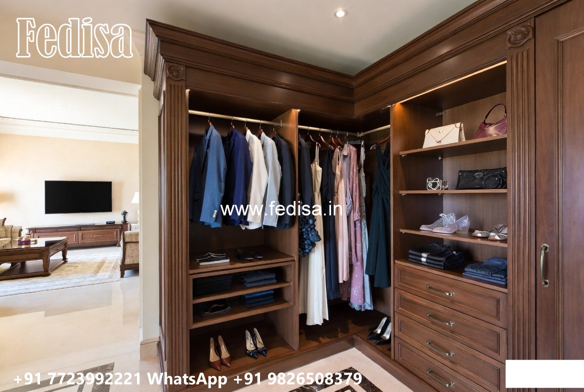 Modern Wardrobe Design with Sleek Storage No-9107