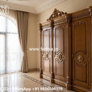 Elegant Wardrobe Design with Decorative Style No-9113