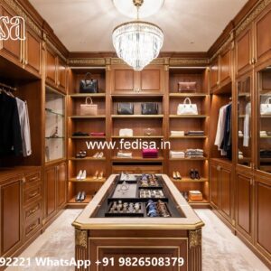 Modern Sliding Wardrobe Design with Mirrors No-9130