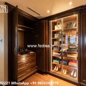 Modern Wardrobe Design with Elegant Decor No-9148