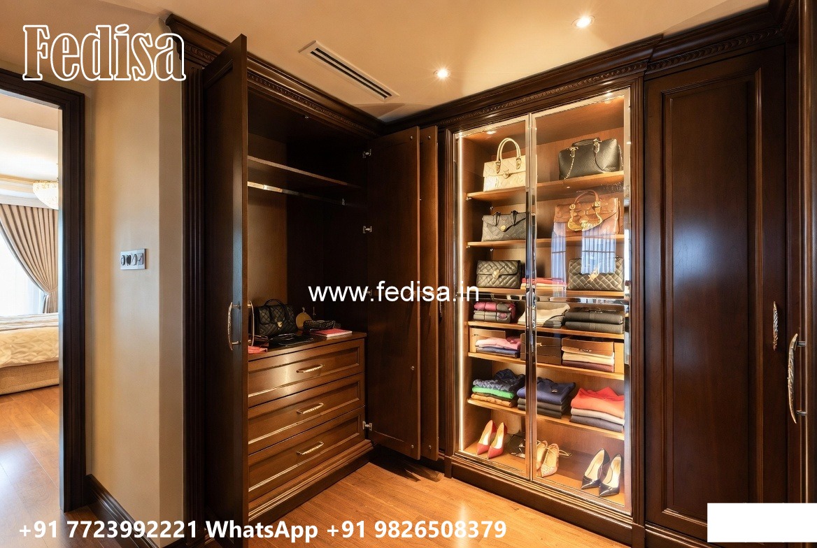 Modern Wardrobe Design with Elegant Decor No-9148