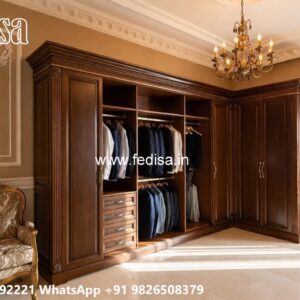Elegant Wardrobe Design with Hidden Compartments No-9151