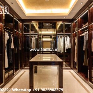 Luxury Wooden Wardrobe Design for Bedrooms No-9166