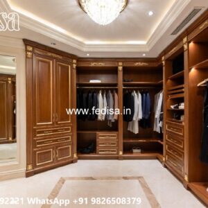 Minimal Wardrobe Design with Premium Finish No-9169
