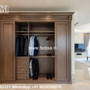 Stylish Wardrobe Design with Luxury Details No-9195