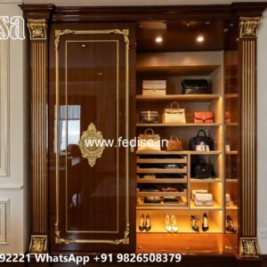 Elegant Wardrobe Design for Luxury Homes No-9202