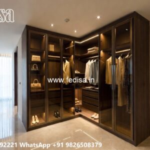 Modern Wardrobe Design with Luxury Finish No-9216