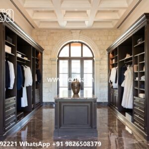 Luxury Wardrobe Design for Spacious Bedrooms No-9218