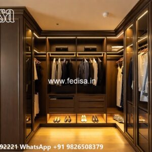 Modern Wardrobe Design with Space Saving Features No-9224