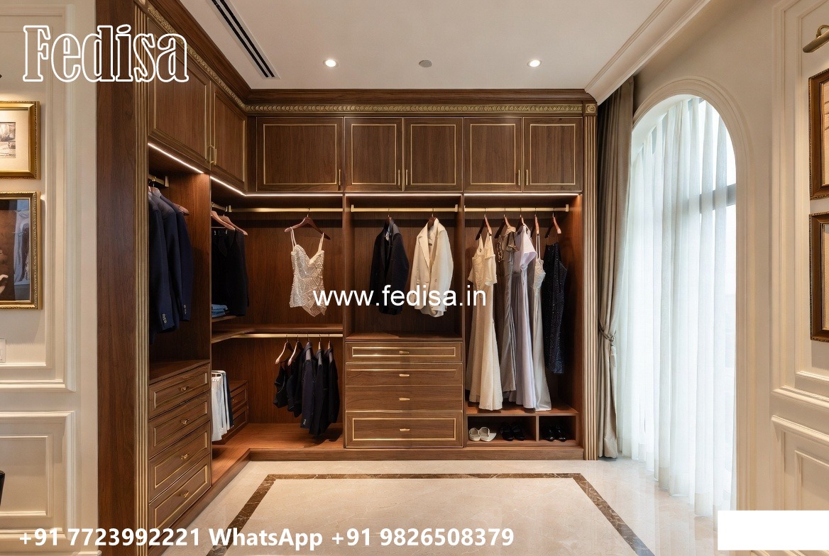 Contemporary Wardrobe Design with Sleek Doors No-9235
