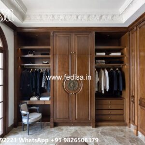 Elegant Wardrobe Design with Modern Features No-9236
