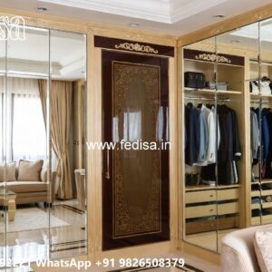 Wardrobe Design Ideas with Premium Texture No-9242
