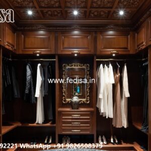 Luxury Wardrobe Design with Premium Glass Doors No-9251
