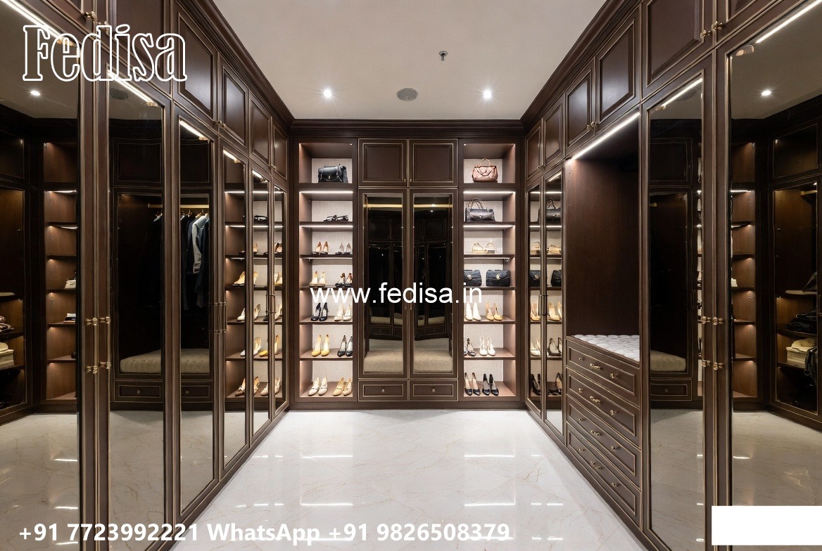 Contemporary Wardrobe Design with Smart Lighting No-9278