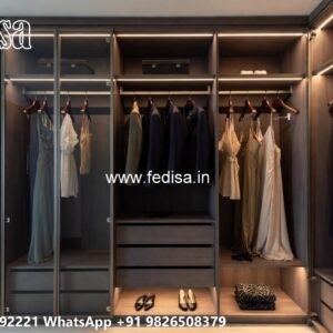 Stylish Wardrobe Design for Luxury Apartments No-9282