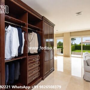 Elegant Wooden Wardrobe Design for Modern Homes No-9285