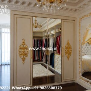 Handcrafted Wooden Wardrobe Design Inspiration No-9607