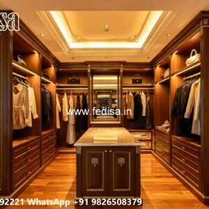 Royal Wooden Wardrobe Design Ideas No-9614