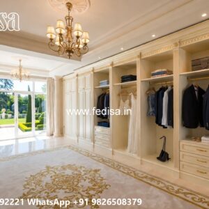 Classic Wardrobe Design for Luxury Villas No-9638