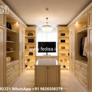 Classic Wardrobe Design with Sliding Doors No-9651