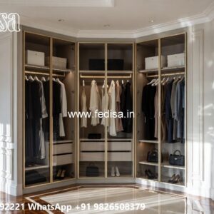 Classic Wardrobe Design for Spacious Bedrooms No-9653