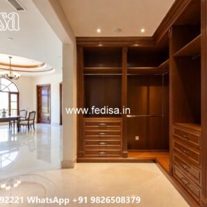 Classic Wardrobe Design with Beautiful Carvings No-9665