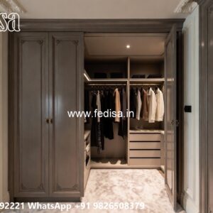 Elegant Closet Design with Classic Details No-9667