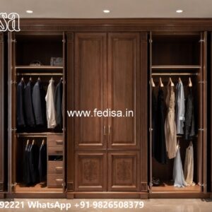 Classic Closet Design with Decorative Mirrors No-9674