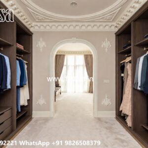 Classic Wardrobe Design with Luxury Storage No-9693