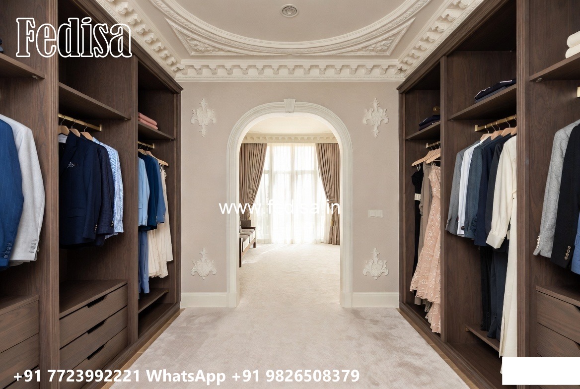 Classic Wardrobe Design with Luxury Storage No-9693