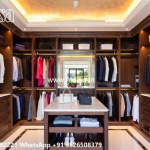 Luxury Bedroom Closet with Classic Appeal No-9702