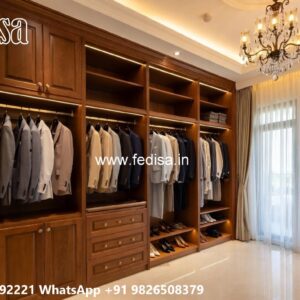 Traditional Wardrobe Design with Timeless Charm No-9709