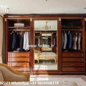 Classic Wardrobe Design for Royal Bedrooms No-9711