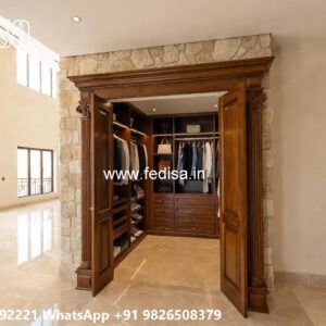Luxury Closet Design with Vintage Charm No-9730