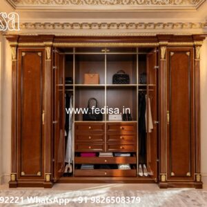 Royal Bedroom Closet Design Inspiration No-9738