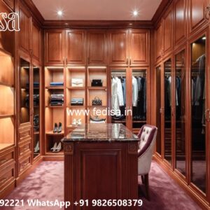 Classic Bedroom Wardrobe with Decorative Finish No-9745