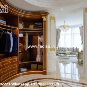Timeless Closet Design with Decorative Features No-9757