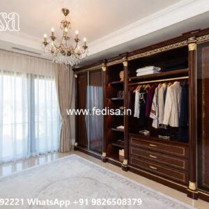 Timeless Wardrobe Design with Elegant Features No-9771