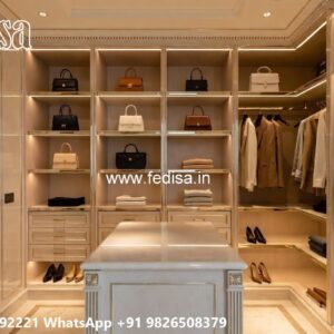 Traditional Wardrobe Design with Wooden Elegance No-9775
