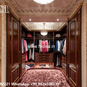 Elegant Bedroom Closet with Luxury Appeal No-9776