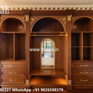 Timeless Closet Design with Wooden Beauty No-9783