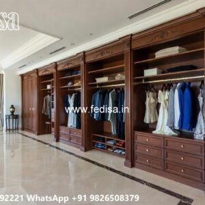 Traditional Wardrobe Design with Rich Craftsmanship No-9786