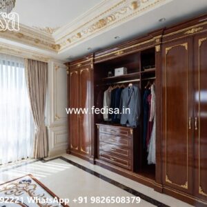 Traditional Closet Design with Artistic Finish No-9797