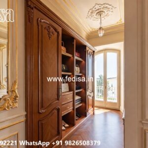 Vintage Wooden Closet with Luxury Touch No-9799