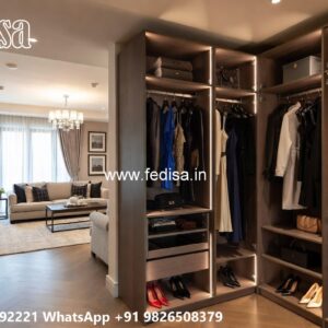 Elegant Bedroom Wardrobe with Vintage Appeal No-9812