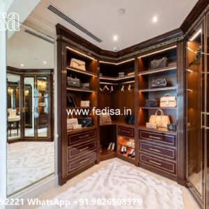 Vintage Luxury Wardrobe with Artistic Touch No-9817