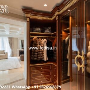 Royal Wardrobe Design with Rich Carvings No-9837