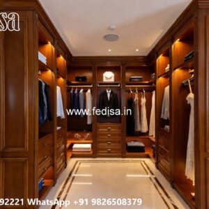 Classic Bedroom Wardrobe with Elegant Features No-9839