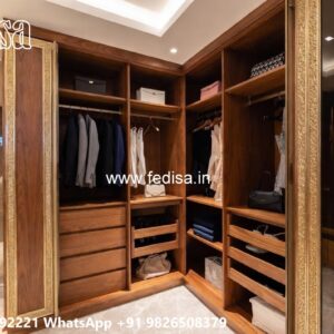 Timeless Wooden Wardrobe with Royal Charm No-9844